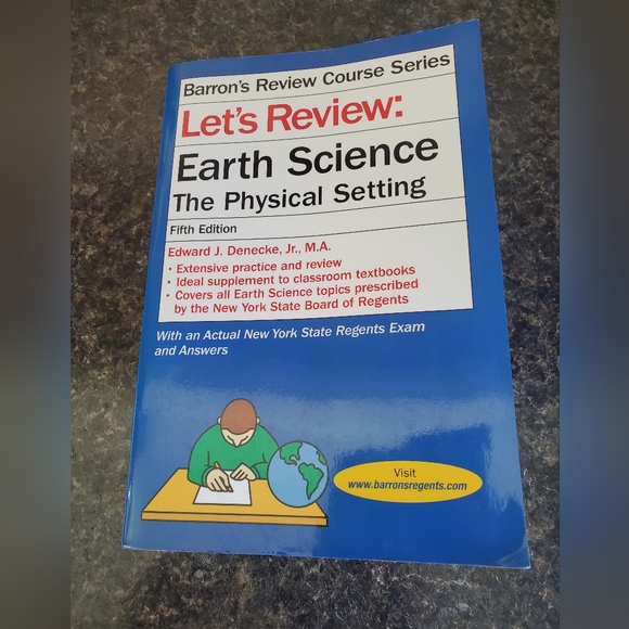 Barron's Let's Review: Earth Science Thr Physical Setting Book Unused Paperback - Picture 2 of 11